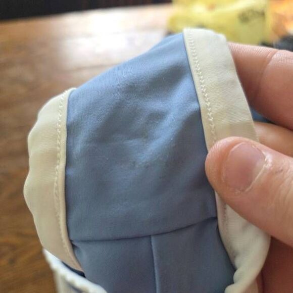 Reformation Joy One Piece Swimsuit Blue  - Size S - Picture 2 of 5